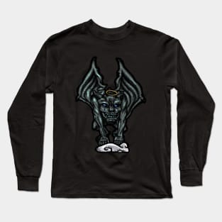 Grey Gargoyle Long Sleeve T-Shirt